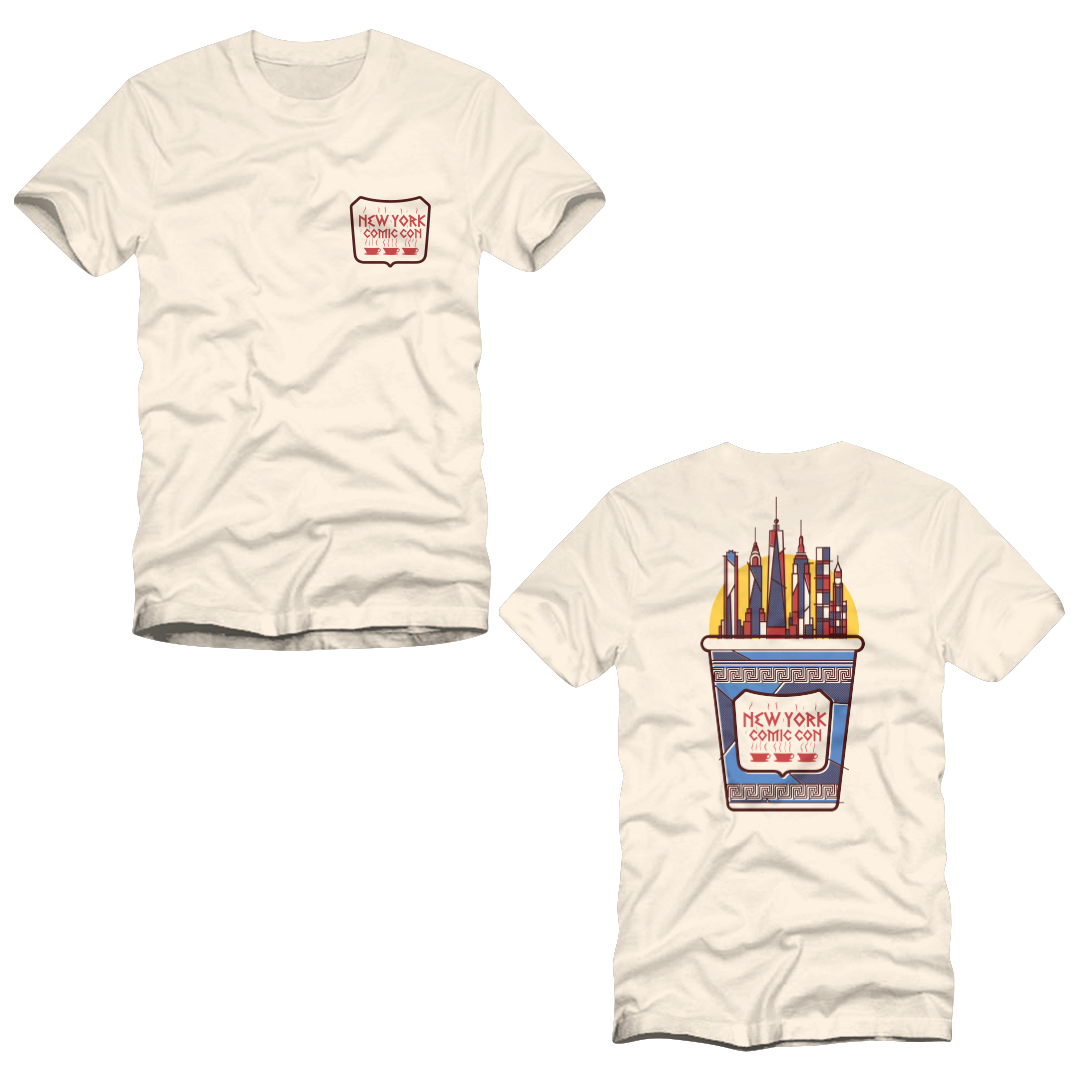 NYCC 2025 Coffee Cup Skyline T-Shirt [shipping included]
